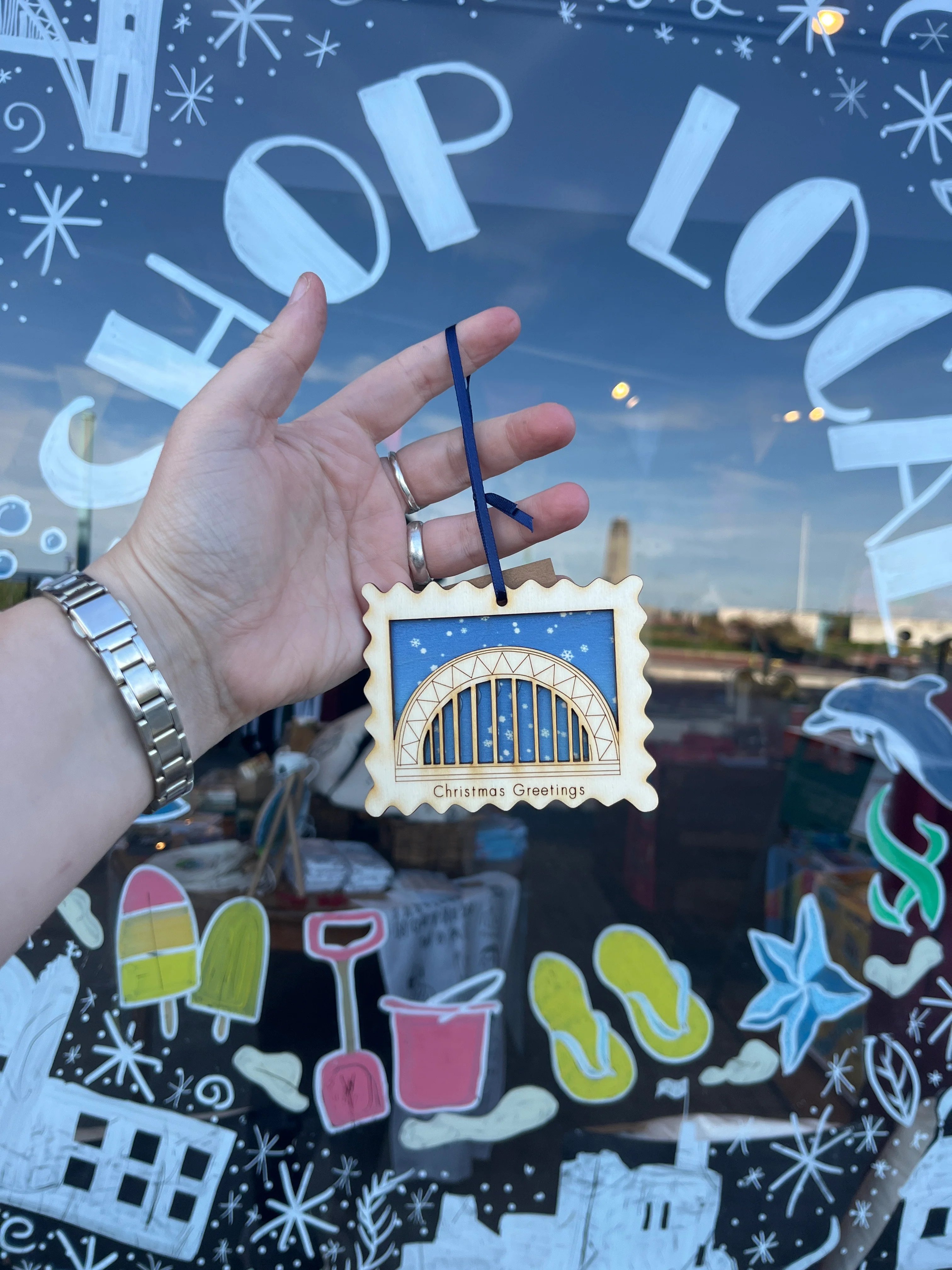 Tyne Bridge Portrait Decoration