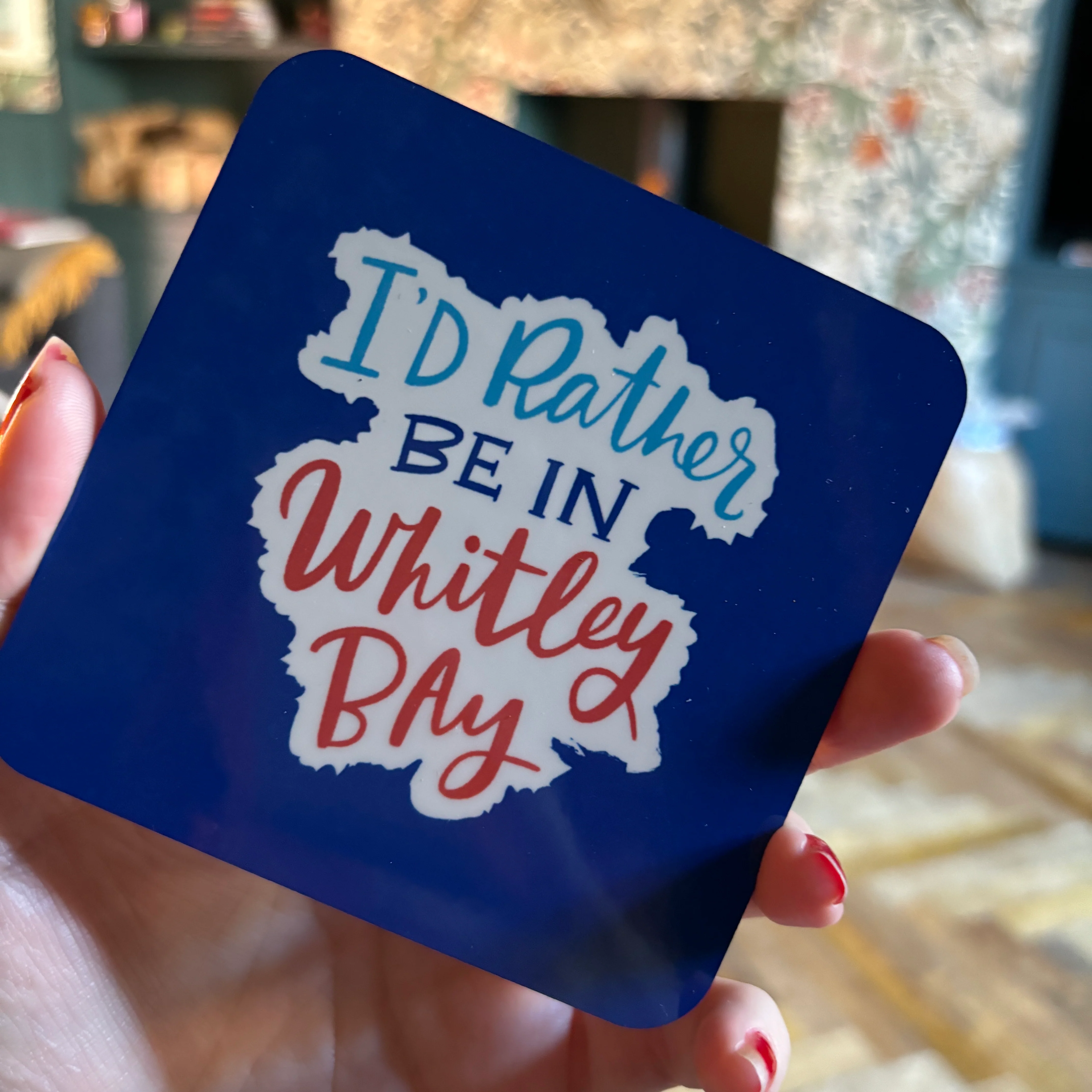 I’d Rather be in Whitley Bay coaster - Image 2