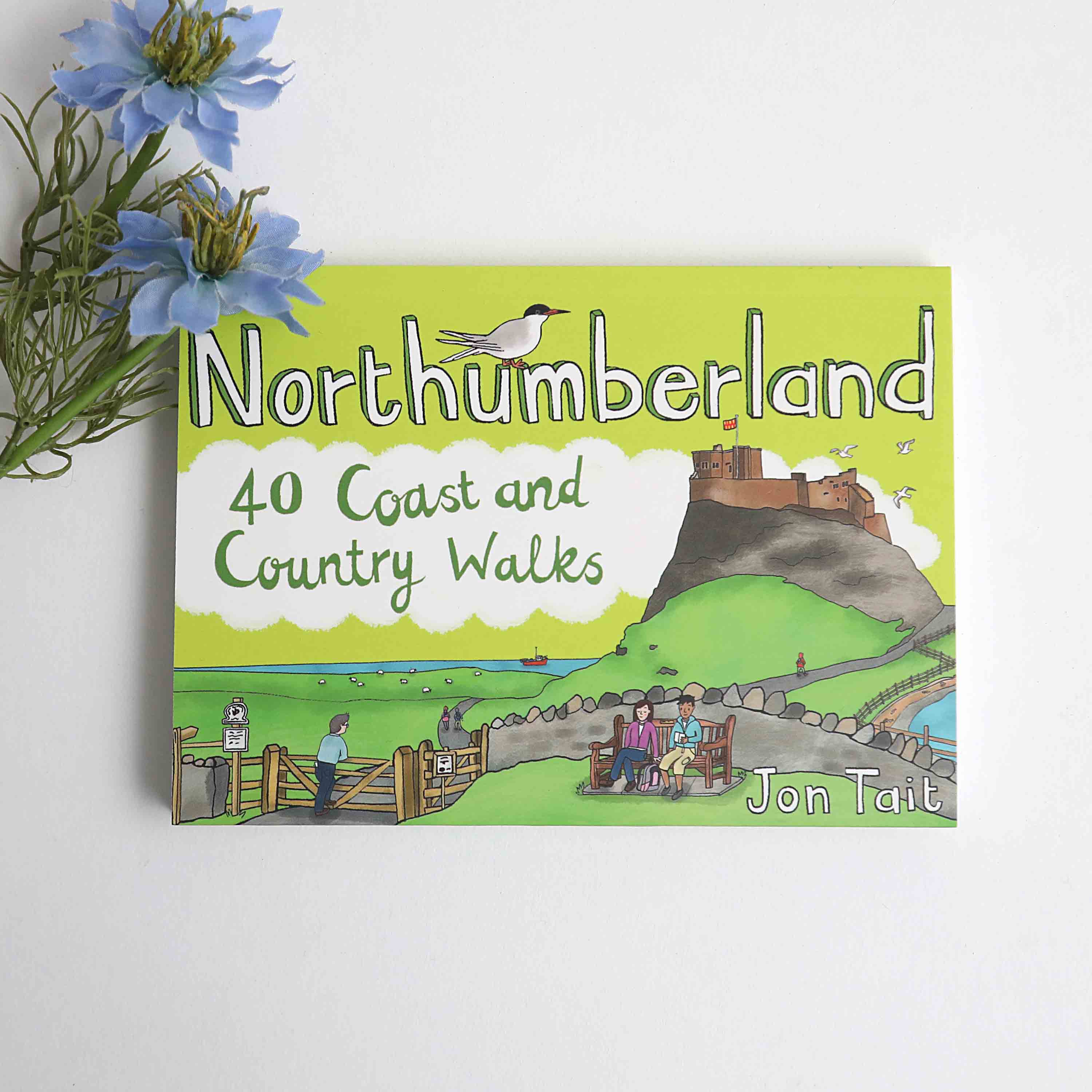 Northumberland: 40 Coast and Country Walks Book