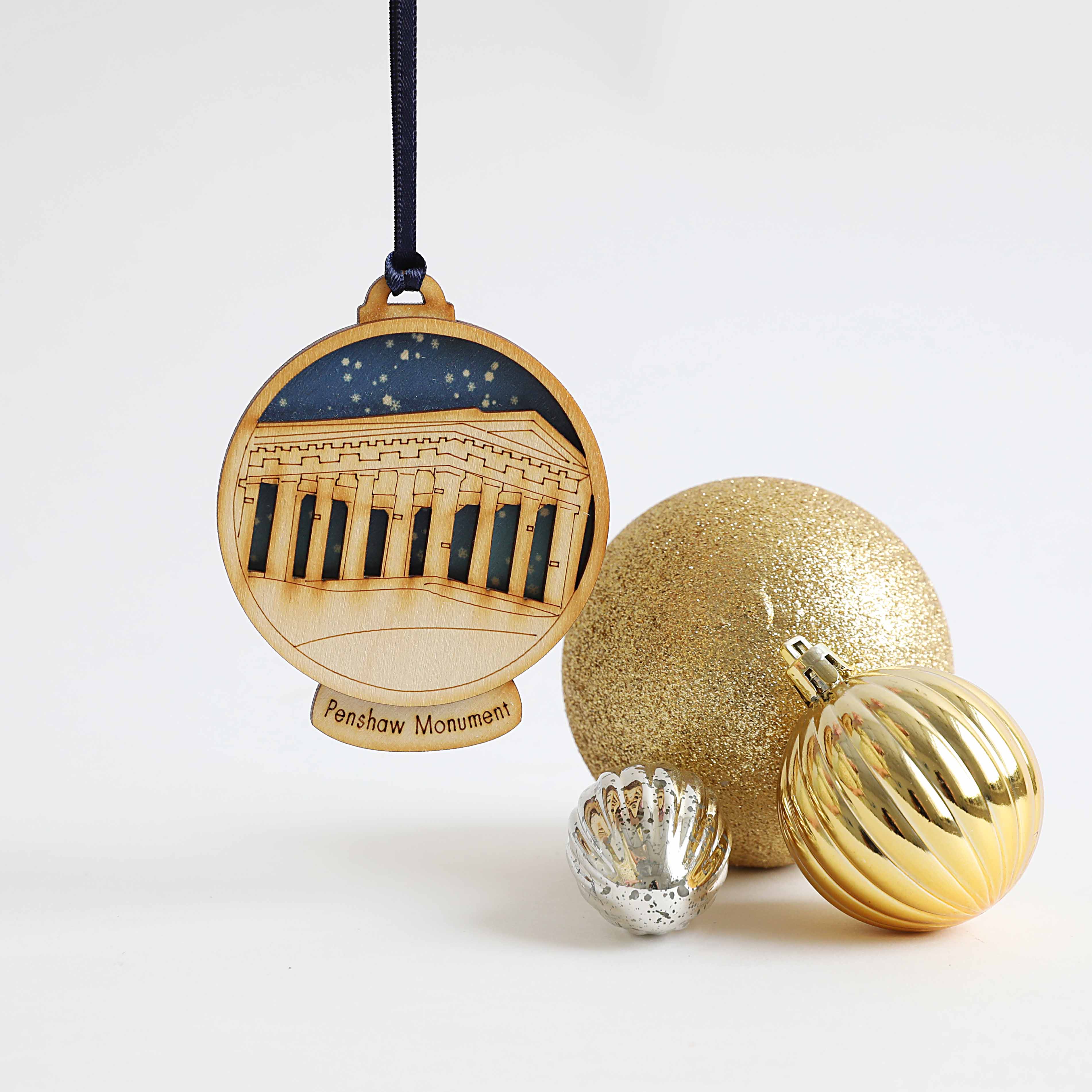 Penshaw Monument Snow Globe Decoration - Image 2