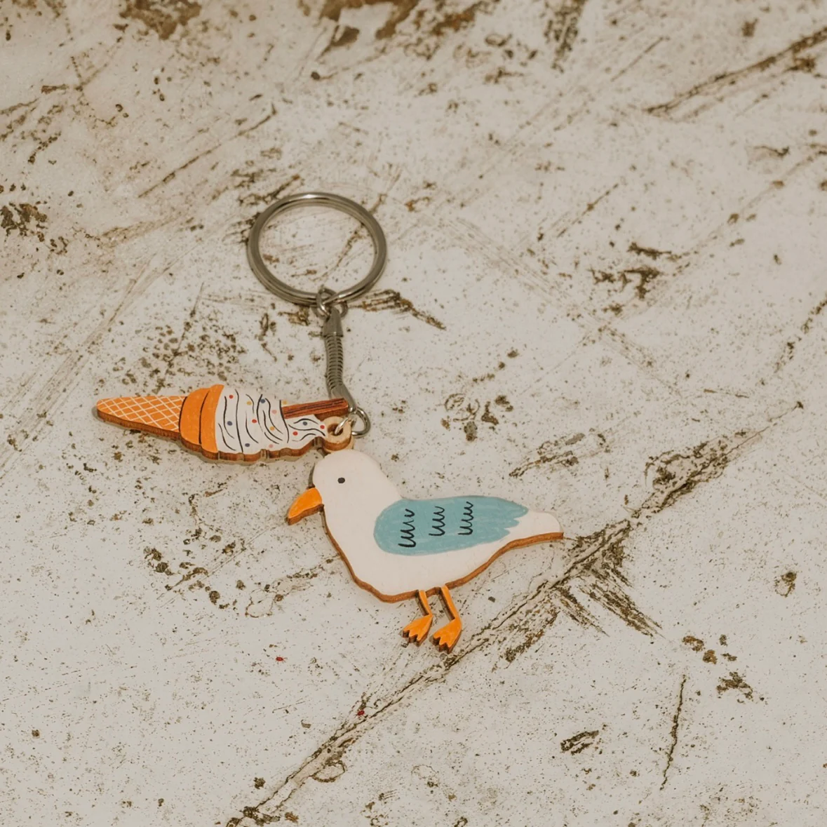 Seaside Keyring