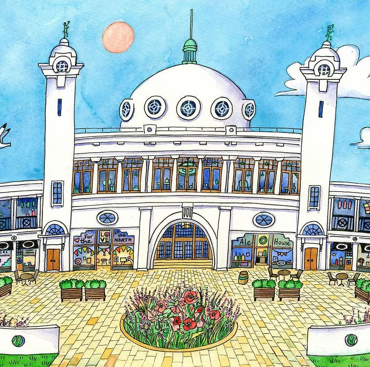 Spanish City, Whitley Bay card - Image 2